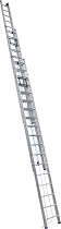 Купить Лестница трехсекционная выдвижная с тросом Ал 3318