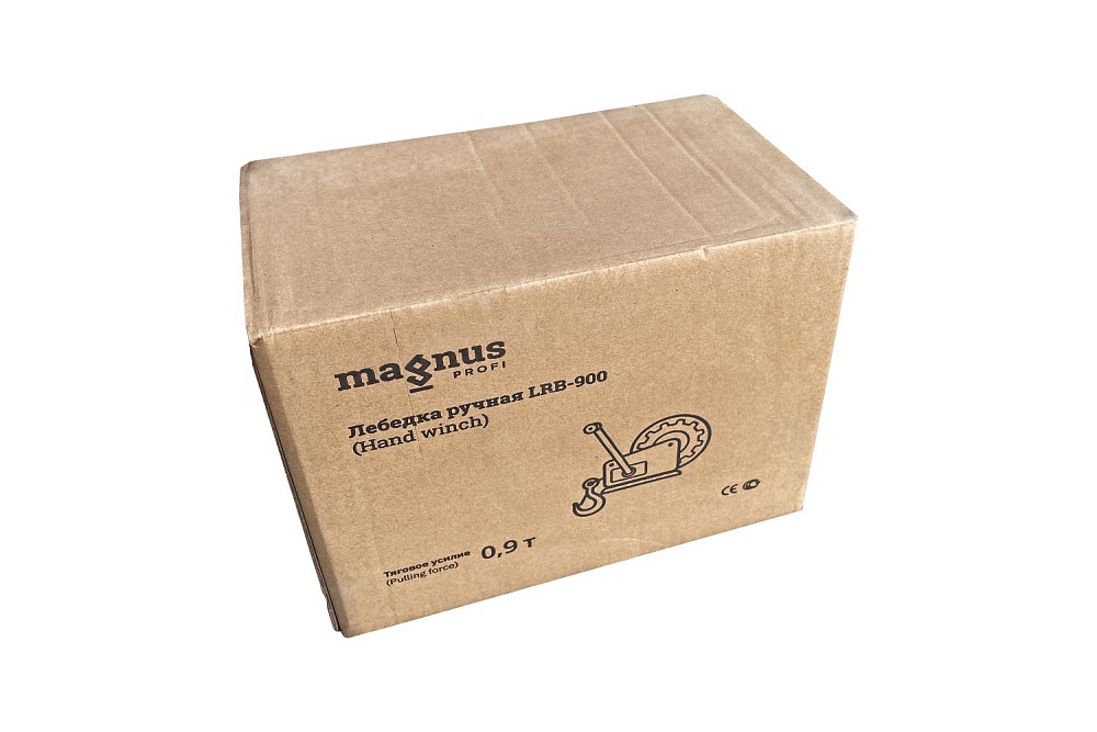 Лебедка ручная барабанная Magnus-Profi LRB 900 г/п 0,9 т, 10 м фото 3