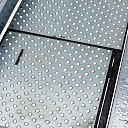 Настил перфорированный оцинкованный с люком и лестницей для строительных лесов 0,63х2,0 м фото 4