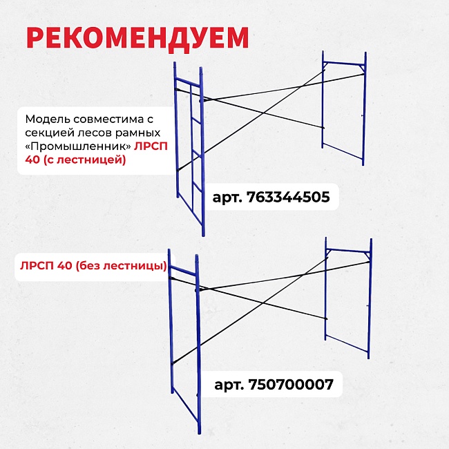 Рама с лестницей ЛРСП 40 фото 5