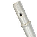 Стойка лесов хомутовых оцинкованная 4 м (комплект 5 шт.) фото 2