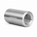 Муфта с цилиндрической резьбой для стыковки арматуры 40 мм фото 2